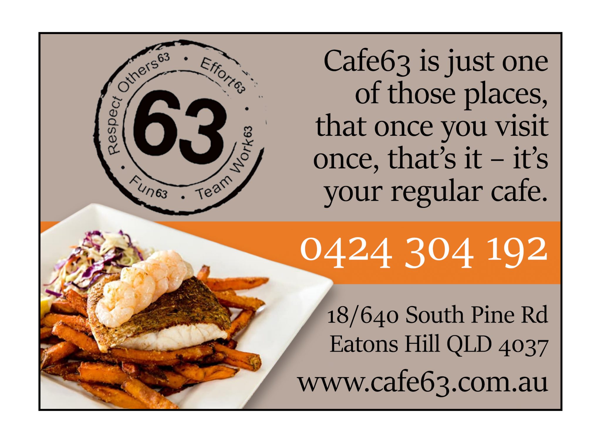 Café63 Eatons Hill - Australian Business Directory